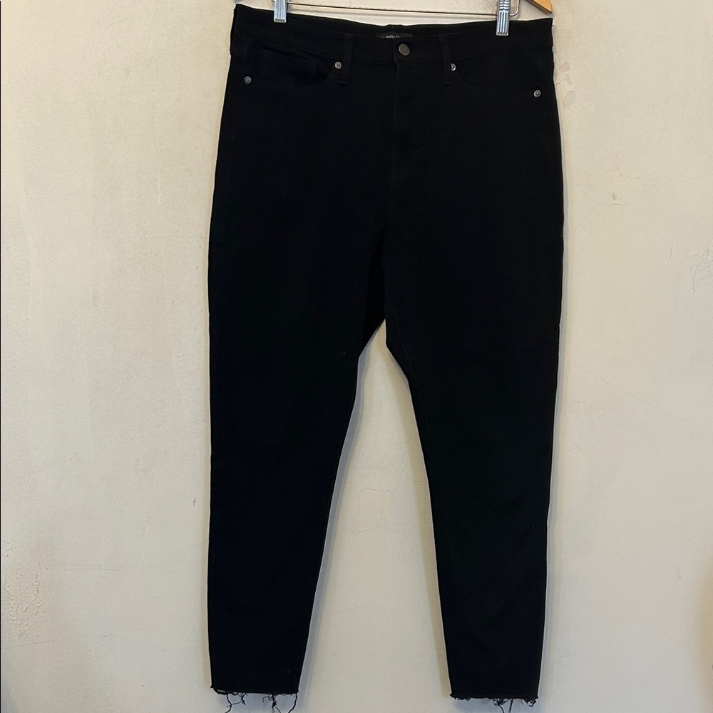 Banana Republic high rise Classic Black Women's Jeans Size 31 EUC